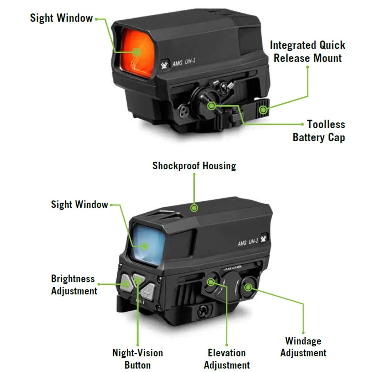 ScopeX™ UH-1 Holographic Sight