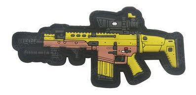 PVC Rubber Velcro Patches - Over 25 Different Options! (Pistol Rifle Guns MK AK AK47 Weapons)