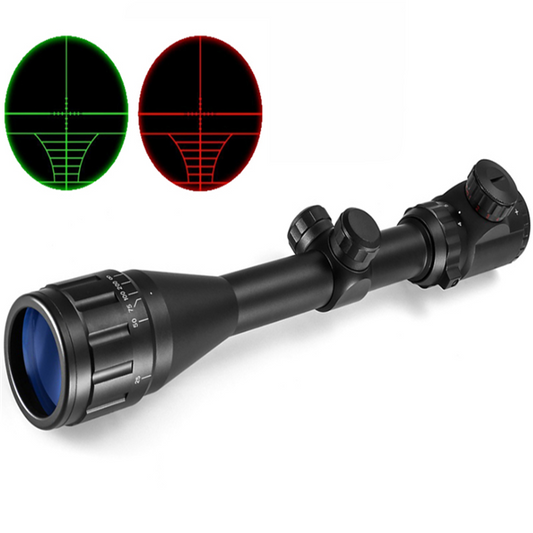 4-16X40 Riflescope Optical Sight Gold Red Green llluminate Crosshair Hunting Air Rifle Sniper Scope