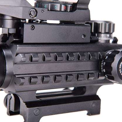 TAC-6: 4-12x50 Illuminated Reticle Scope Package