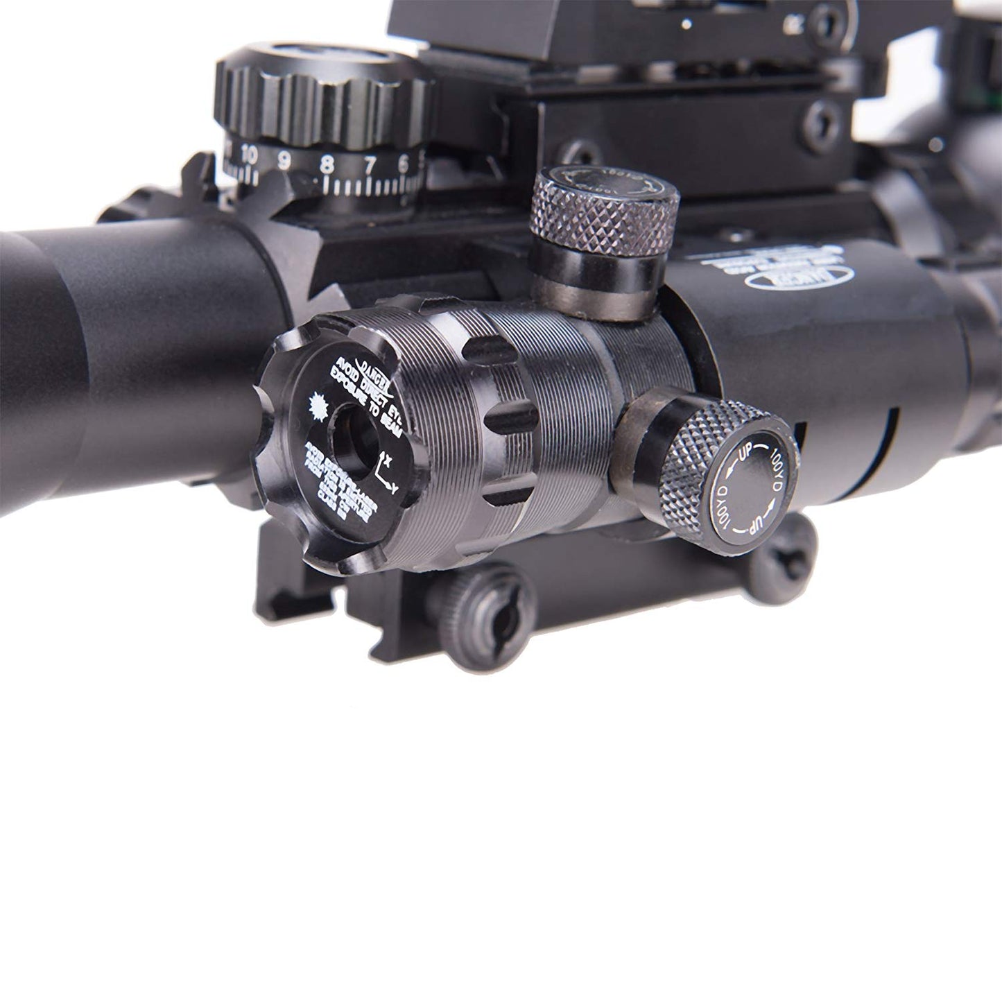 TAC-6: 4-12x50 Illuminated Reticle Scope Package