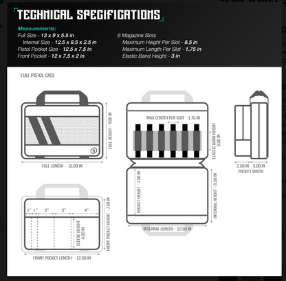 Specialist Series Double Pistol Case