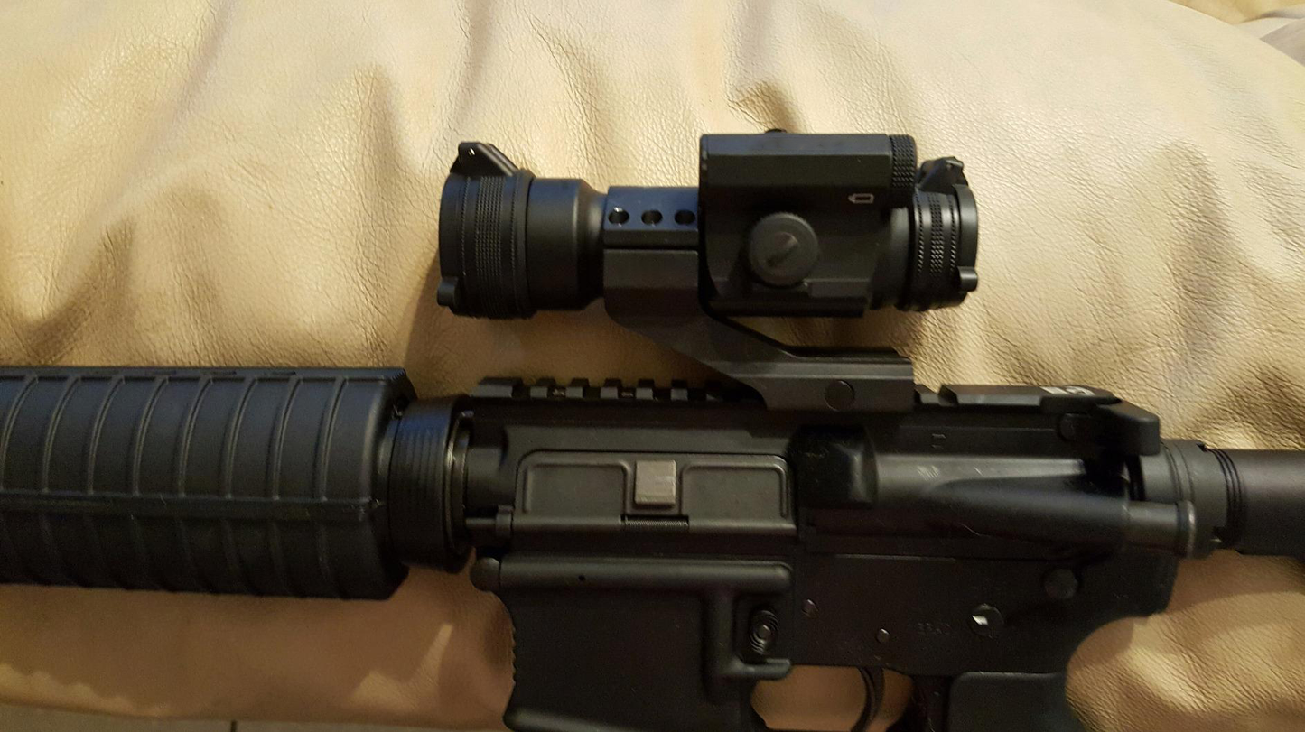 Optics Strikefire II Red Dot Sight - 4 MOA Red/Green