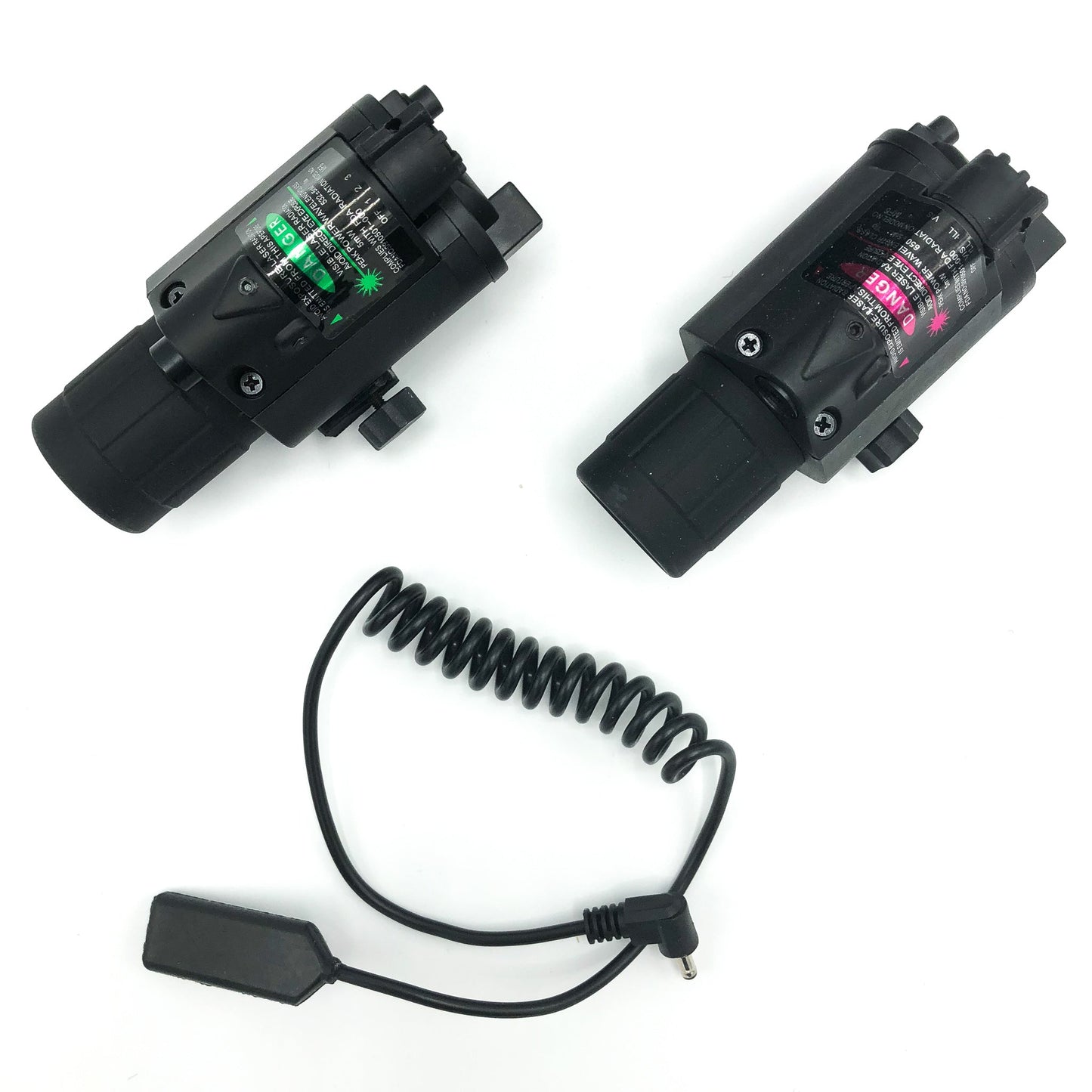 Rail Mounted Flashlight and Green Laser Combo