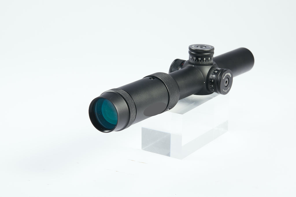 1-5x24 First Focal Plane FFP Scope with Red Green Illuminated MOA Reticle, Anti-Reflection Devices