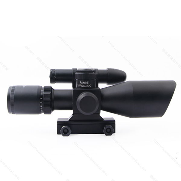 2.5-10X40E green laser integrated M10 optical sniper sight